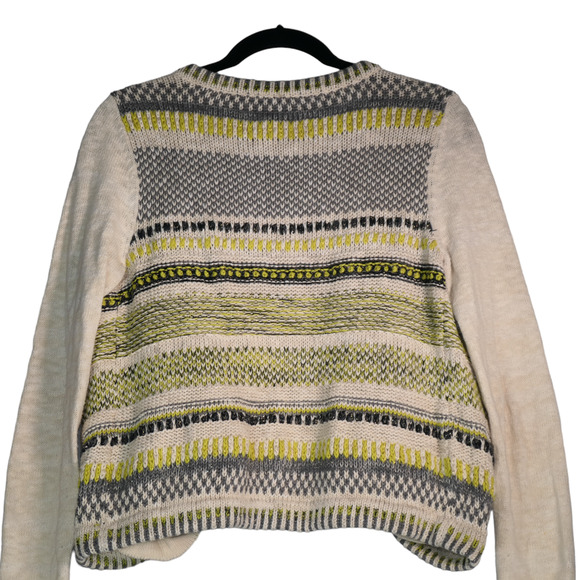 Moth Anthropologie Open Cardigan Sweater Womens Medium Gray Soft Academia Boho - Picture 7 of 9